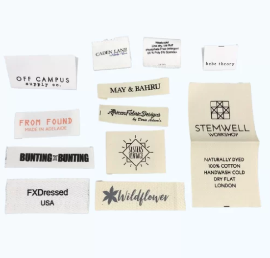 Nhãn in cotton - Công Ty TNHH Toàn Việt Ấn Label